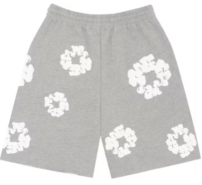Top Quality Denim Tears The Cotton Wreath Shorts Grey  