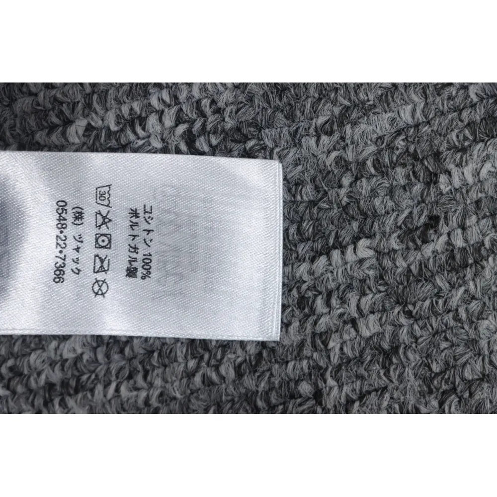 Top Quality Stussy 24FW Black 8 Crew Sweatshirt