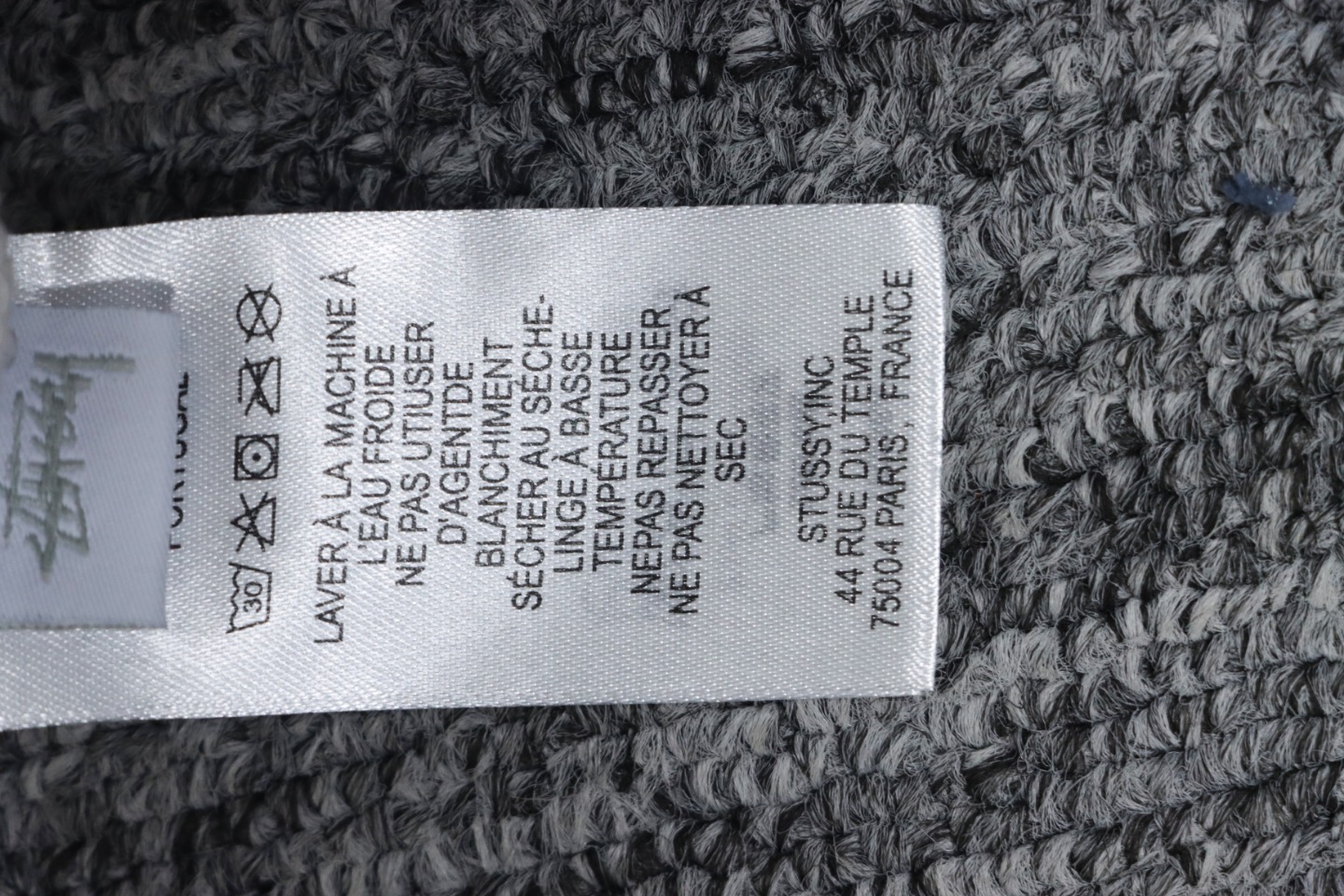     Stussy 24FW Black 8 Crew Sweatshirt