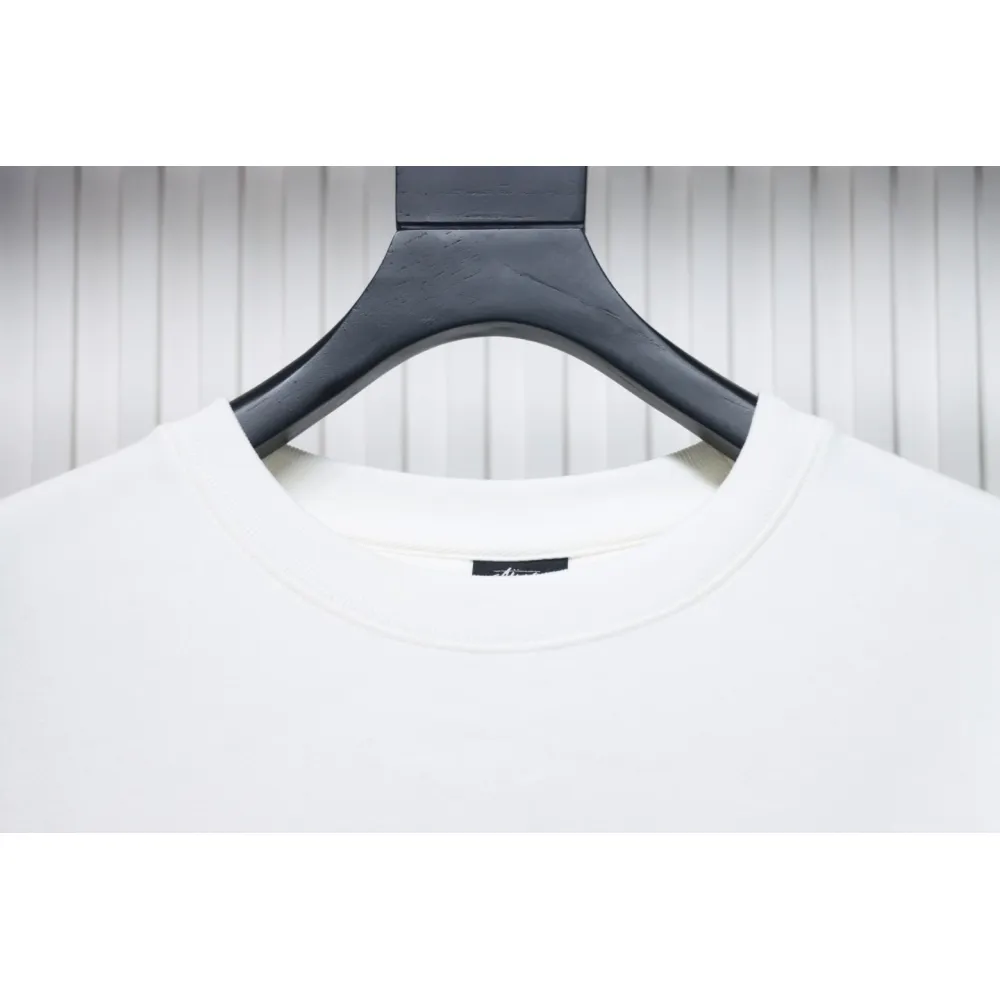 Top Quality Stussy 24FW Black 8 Crew Sweatshirt