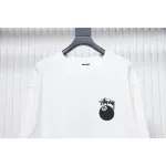 Top Quality Stussy 24FW Black 8 Crew Sweatshirt