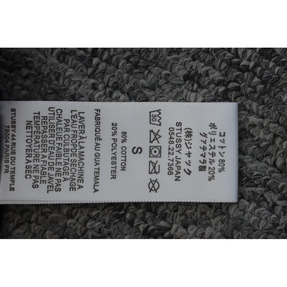 Top Quality Stussy Letter Logo Embroidery Hoodie 