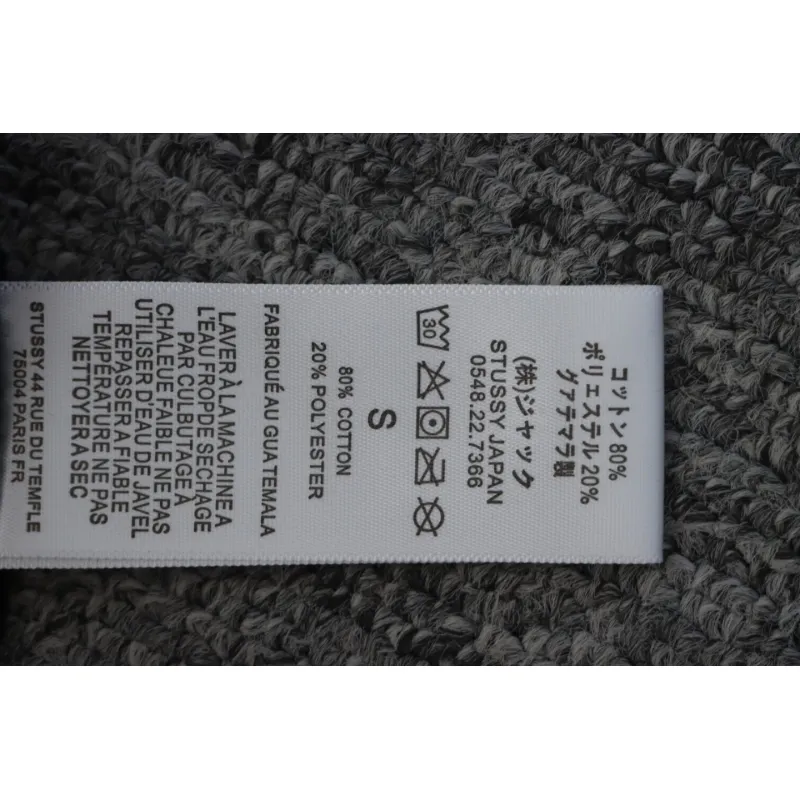 Top Quality Stussy Letter Logo Embroidery Hoodie 