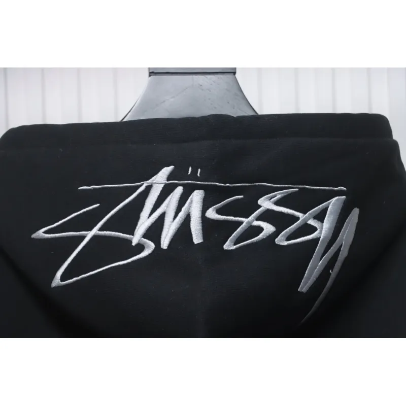 Top Quality Stussy Letter Logo Embroidery Hoodie 
