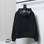 Top Quality Stussy Letter Logo Embroidery Hoodie 