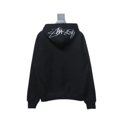Top Quality Stussy Letter Logo Embroidery Hoodie  02