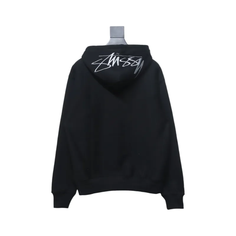 Top Quality Stussy Letter Logo Embroidery Hoodie 