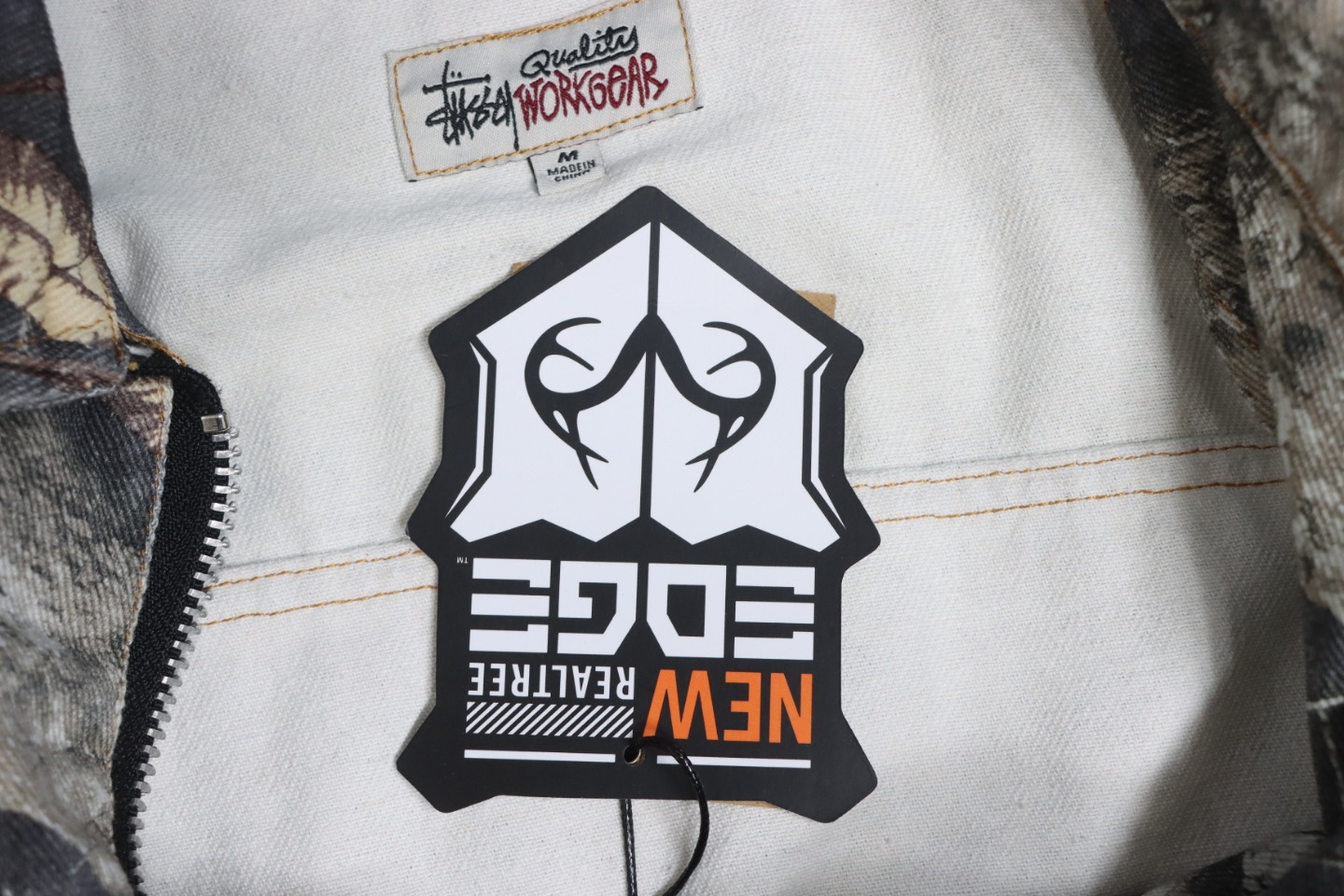     Stussy Maple Leaf Zip Work Jacket 