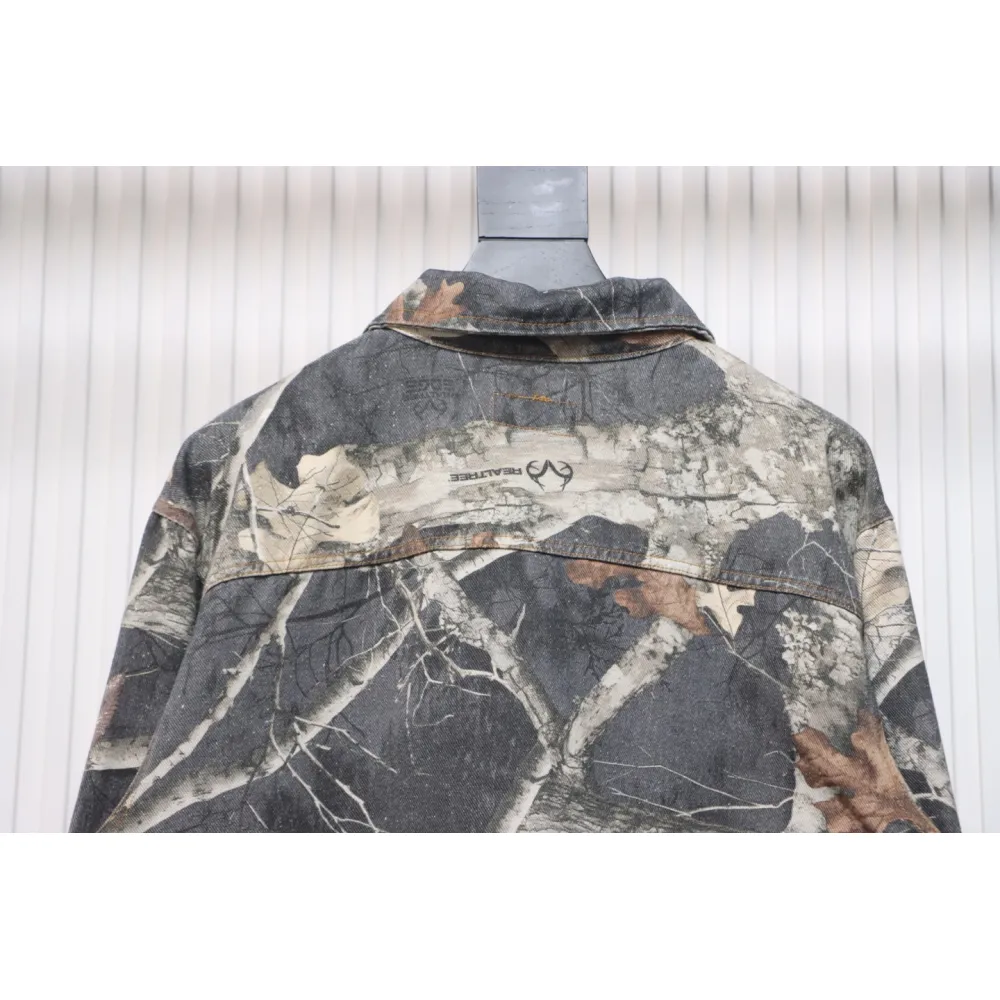 Top Quality Stussy Maple Leaf Zip Work Jacket 