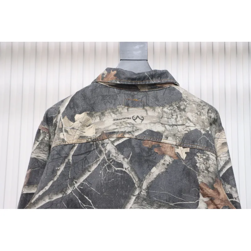 Top Quality Stussy Maple Leaf Zip Work Jacket 