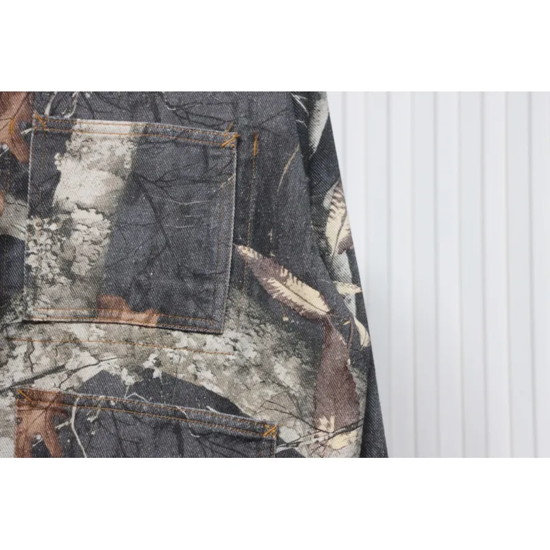 Top Quality Stussy Maple Leaf Zip Work Jacket 