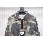 Top Quality Stussy Maple Leaf Zip Work Jacket 