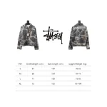 Top Quality Stussy Maple Leaf Zip Work Jacket 