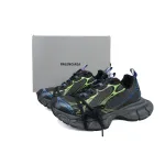 Balenciaga Black Green Blue 734731 W3XDC 0235 