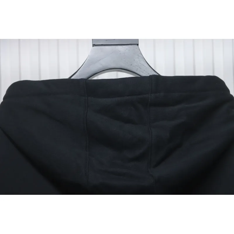 Top Quality Burberry 21Fw Check Hooded Jacket Black 