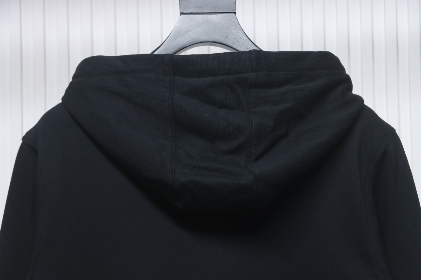     Burberry 21Fw Check Hooded Jacket Black 