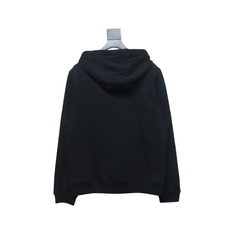 Top Quality Burberry 21Fw Check Hooded Jacket Black 
