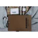 Top Quality Burberry 21Fw Check Hooded Jacket Grey 