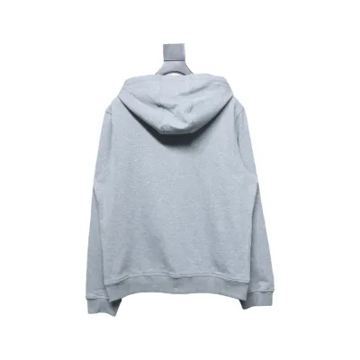 Top Quality Burberry 21Fw Check Hooded Jacket Grey  02