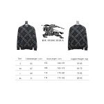 Top Quality Burberry 24Fw Twill Crew Neck Sweater 