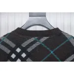 Top Quality Burberry 24Fw Twill Crew Neck Sweater 