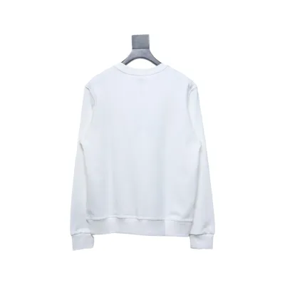 Top Quality Burberry Classic Letter Crew Sweatshirt White  02