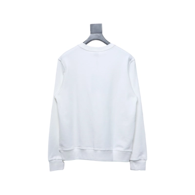     Burberry Classic Letter Crew Sweatshirt White  02