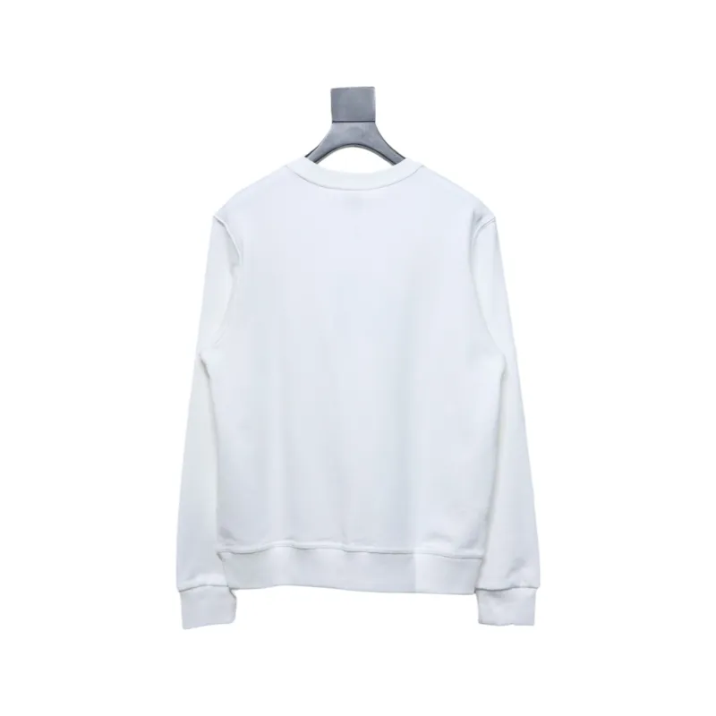 Top Quality Burberry Classic Letter Crew Sweatshirt White 