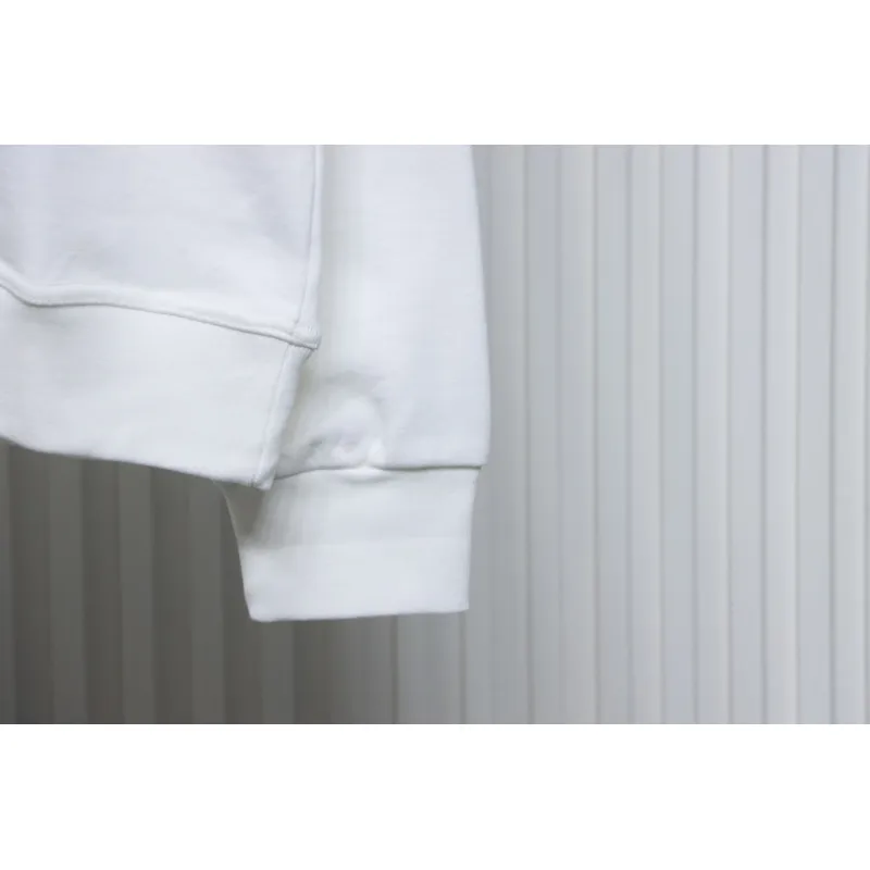 Top Quality Burberry Classic Letter Crew Sweatshirt White 