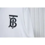 Top Quality Burberry Classic Letter Crew Sweatshirt White 