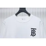 Top Quality Burberry Classic Letter Crew Sweatshirt White 