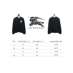 Top Quality Burberry Classic Letter Crew Sweatshirt Black 