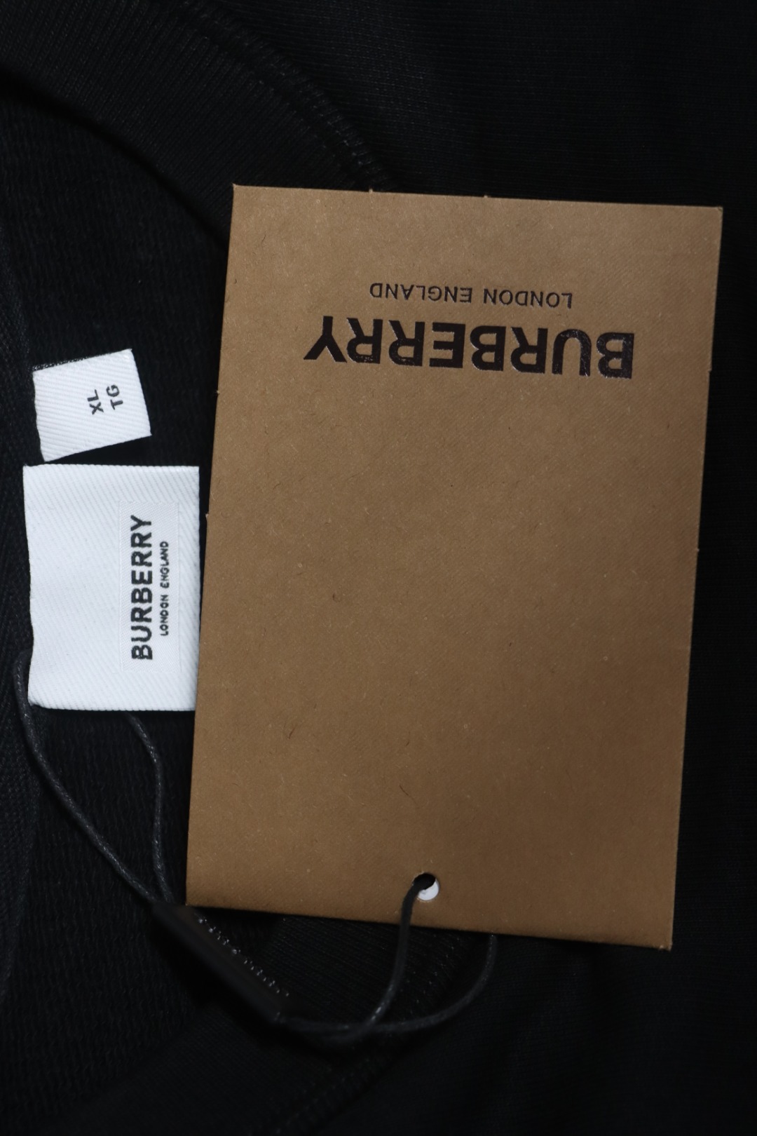     Burberry Classic Letter Crew Sweatshirt Black 