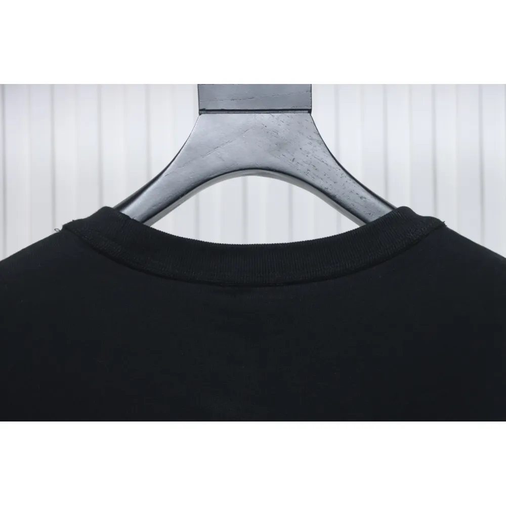 Top Quality Burberry Classic Letter Crew Sweatshirt Black 