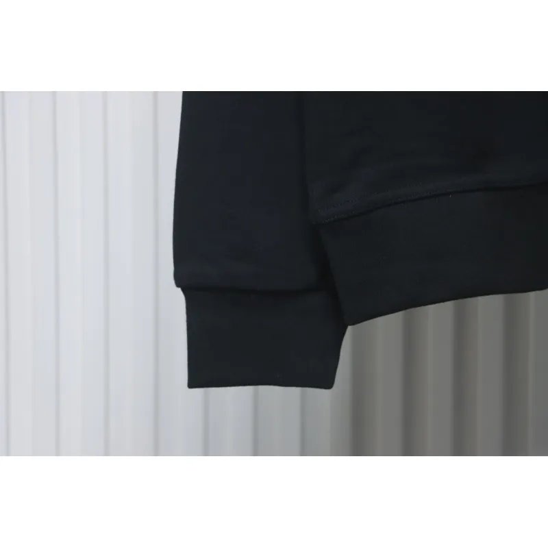 Top Quality Burberry Classic Letter Crew Sweatshirt Black 