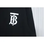 Top Quality Burberry Classic Letter Crew Sweatshirt Black 