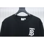 Top Quality Burberry Classic Letter Crew Sweatshirt Black 