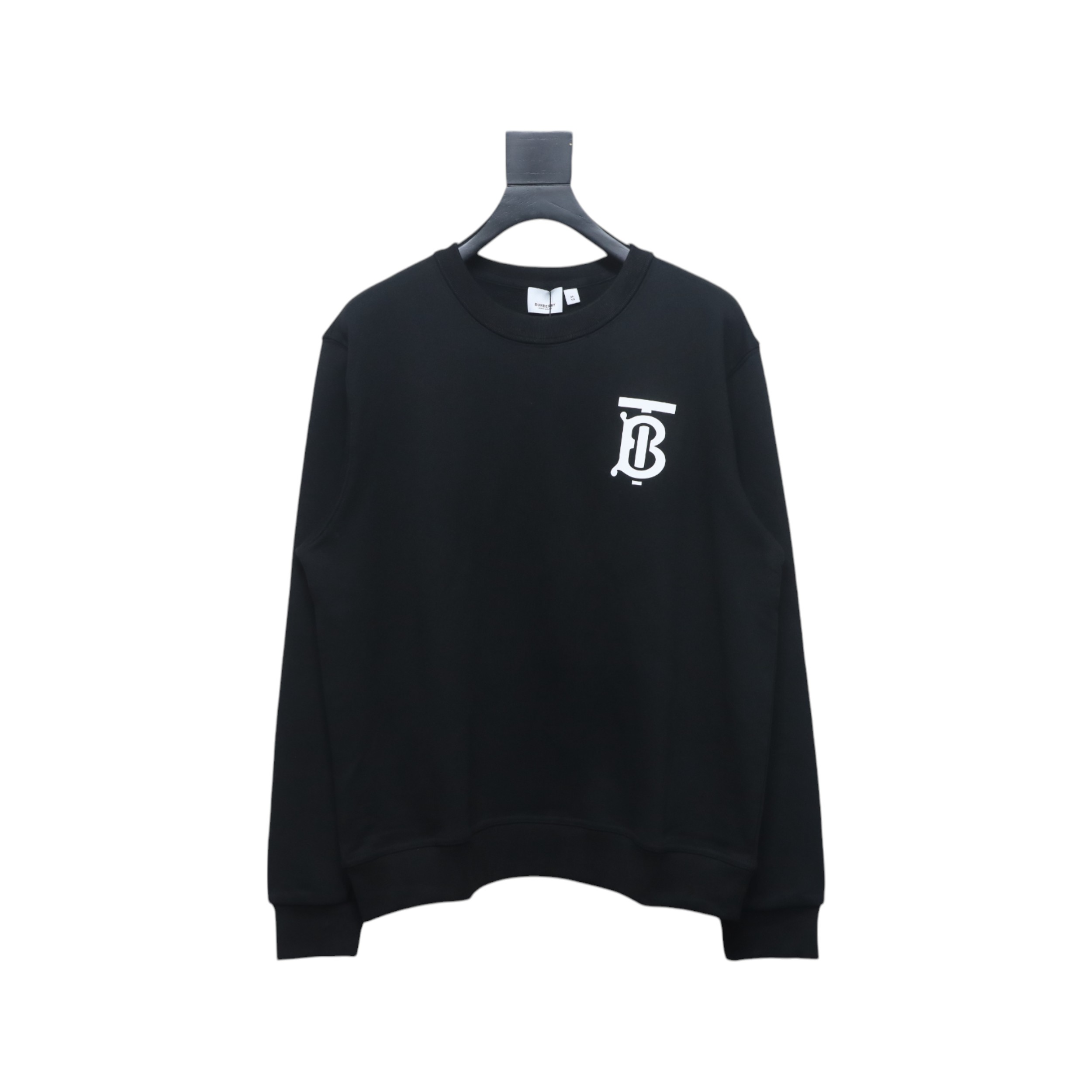     Burberry Classic Letter Crew Sweatshirt Black 