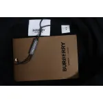 Top Quality Burberry Classic Letter Embossed Hoodie Black 