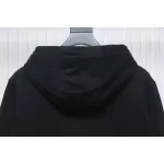 Top Quality Burberry Classic Letter Embossed Hoodie Black 