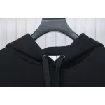 Top Quality Burberry Classic Letter Embossed Hoodie Black 