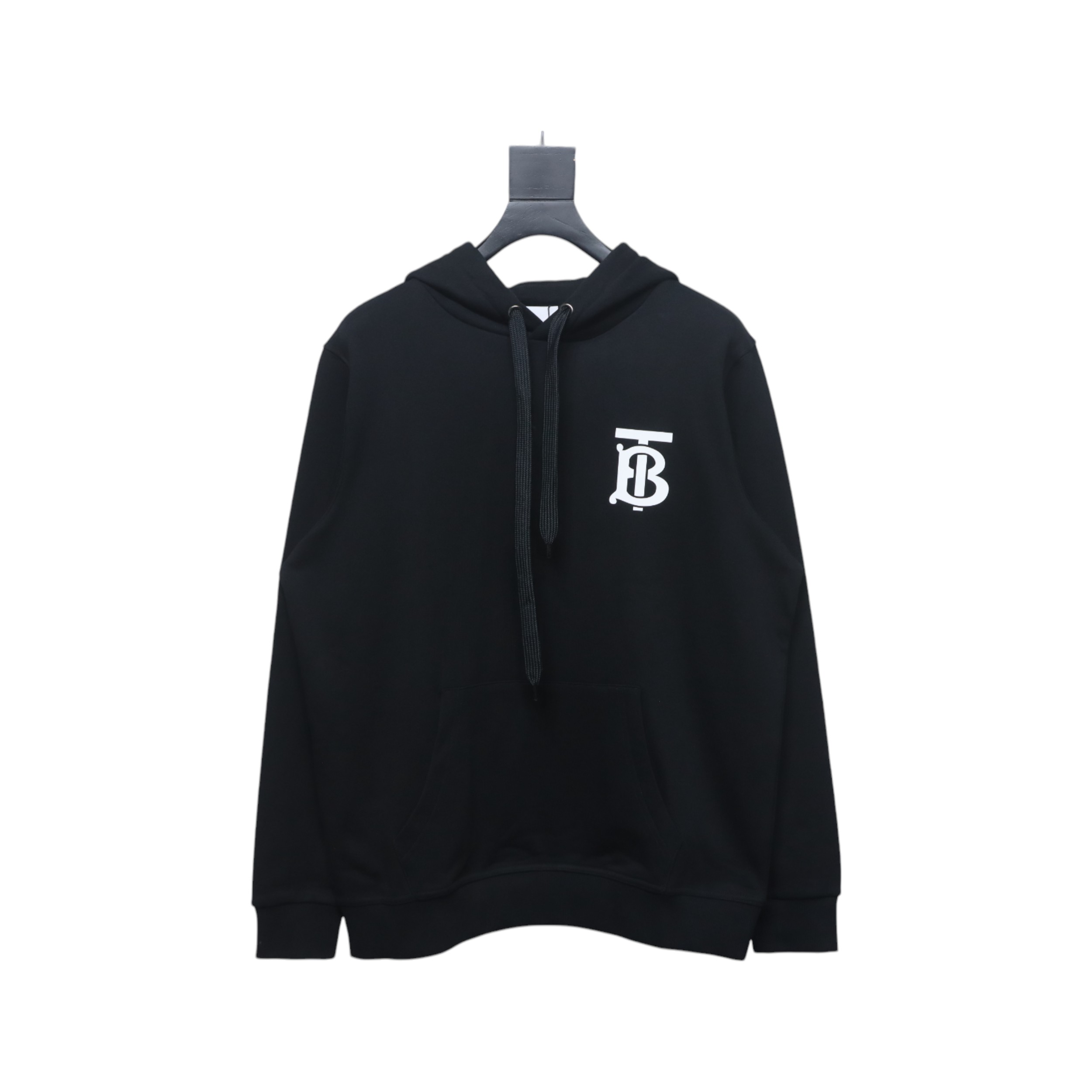     Burberry Classic Letter Embossed Hoodie Black 