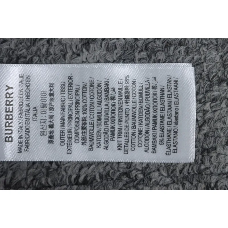 Top Quality Burberry Classic Letter Embossed Hoodie White 