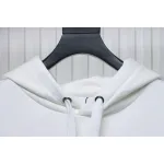 Top Quality Burberry Classic Letter Embossed Hoodie White 