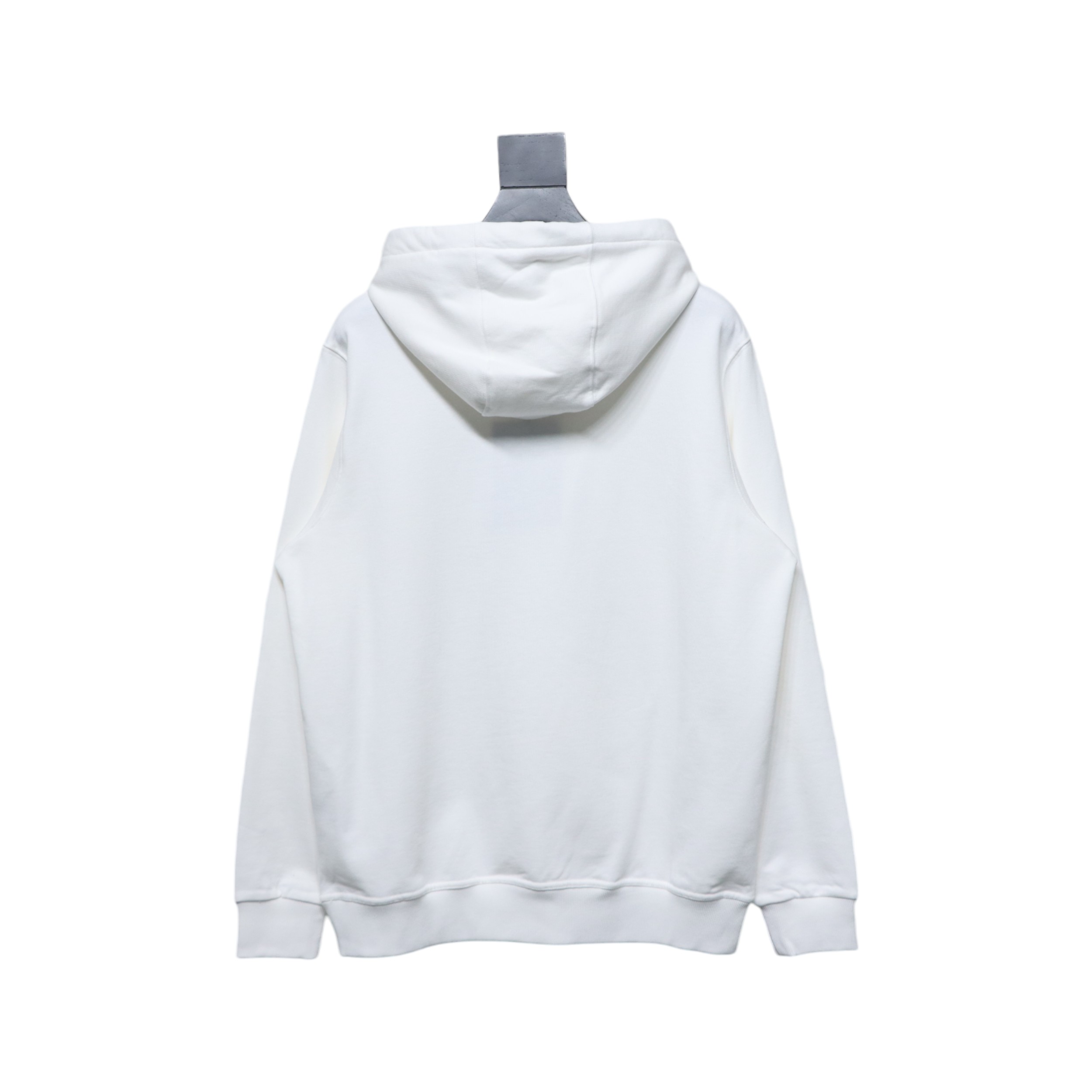     Burberry Classic Letter Embossed Hoodie White 