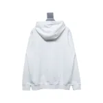 Top Quality Burberry Classic Letter Embossed Hoodie White 