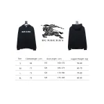 Top Quality Burberry Classic Letter Print Hooded Sweater 