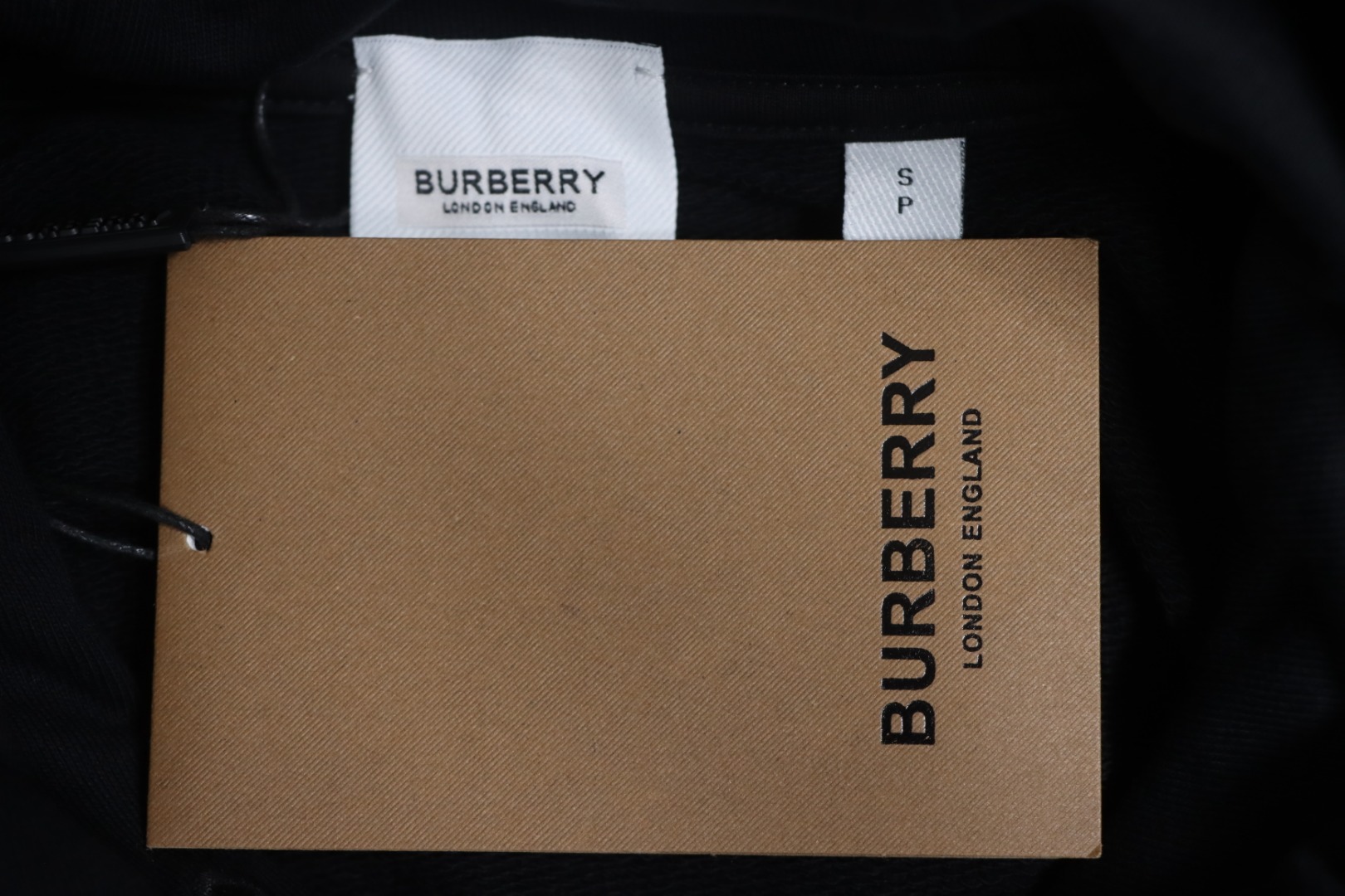     Burberry Classic Letter Print Hooded Sweater 