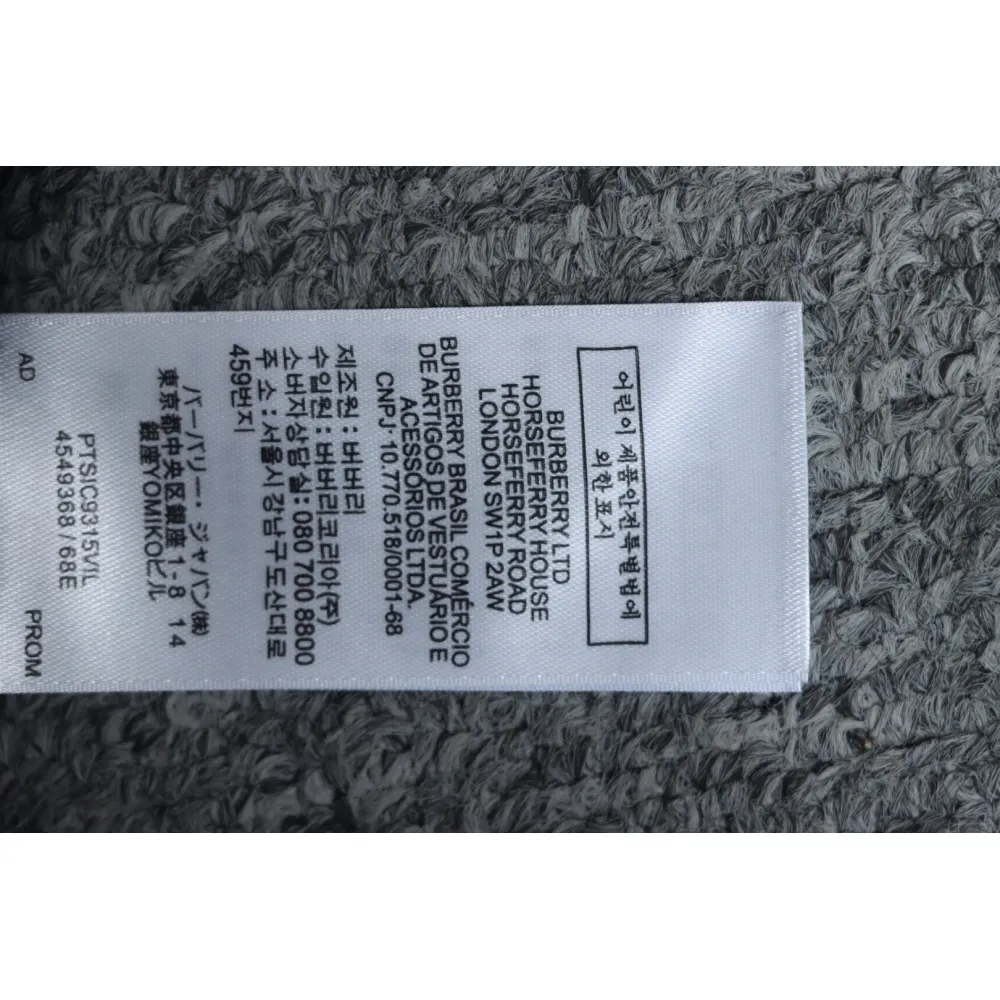 Top Quality Burberry Embroidered Bear Hoodie Black 