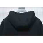 Top Quality Burberry Embroidered Bear Hoodie Black 
